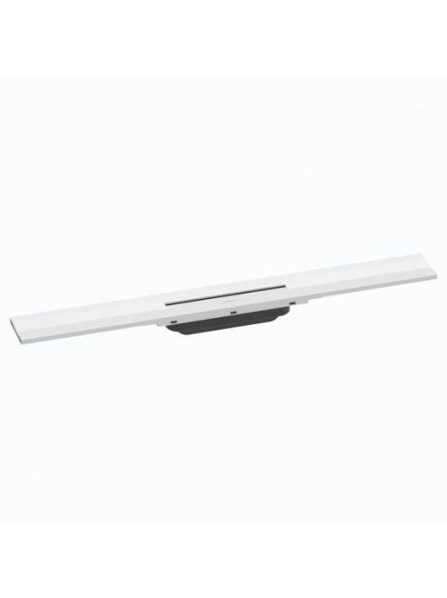 Hansgrohe RainDrain Flex oldalfal mellé zuhanylefolyó 70 cm, vágható, matt fehér 56050700