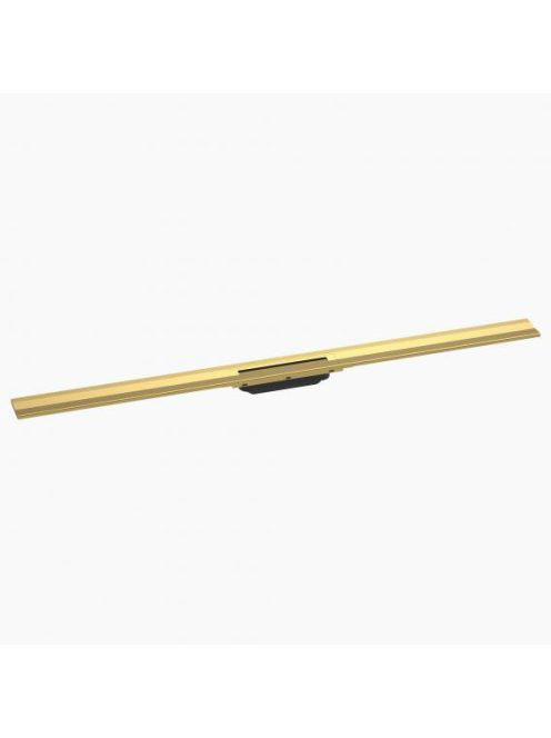 Hansgrohe RainDrain Flex oldalfal mellé zuhanylefolyó 120 cm, vágható, polírozott arany hatású 56054990