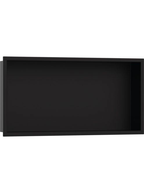 Hansgrohe XtraStoris Original falfülke integrált kerettel 30x60x10 cm, matt fekete 56064670