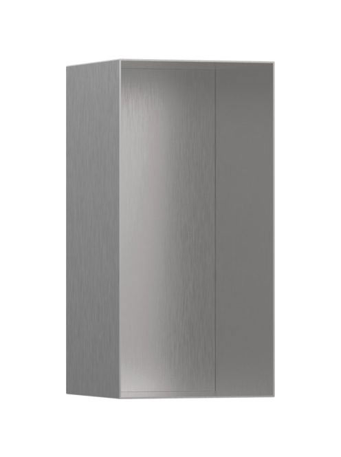 Hansgrohe XtraStoris Minimalistic Falfülke nyitott kerettel, 30 x 15 x 14 cm rozsdamentes acél hatású 56076800