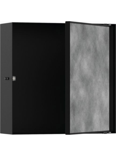 Hansgrohe XtraStoris Rock Falfülke cserélhető ajtóval, 30 x 30 x 10 cm matt fekete 56085670