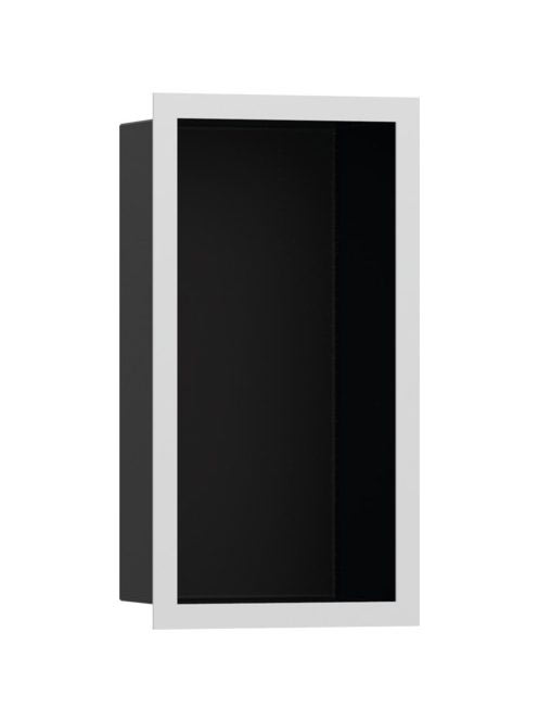 Hansgrohe XtraStoris Individual Falfülke matt fekete színben, design kerettel 30 x 15 x 10 cm matt fehér 56095700