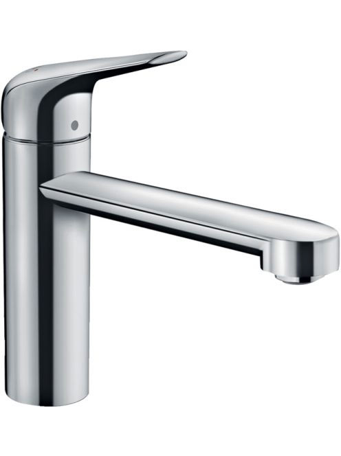 Hansgrohe Focus M42 CoolStart magasított egykaros konyhai csaptelep 120 Eco, króm 71805000