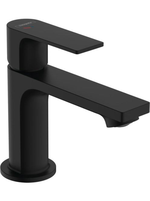 Hansgrohe Rebris E Hidegindítású egykaros mosdócsaptelep 80, leeresztő nélkül, matt fekete 72554670