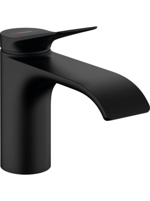 Hansgrohe Vivenis egykaros mosdócsaptelep 80, lefolyógarnitúra nélkül, matt fekete 75012670