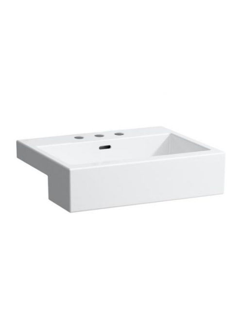 Laufen Living City félig beépíthető kerámia mosdó 55x46 cm h