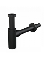 Alcaplast - Design mosdószifon DN32 A400-BLACK - Fürdőszoba