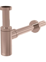 Alcaplast Design mosdószifon DN32, fényes Red Gold A400RGP -