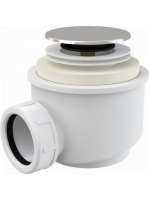 Alcaplast - CLICK/CLACK lefolyó készlet, króm A466-50 - Fürd