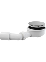 Alcaplast - Zuhanytálca lefolyókészlet króm A491CR - Fürdősz