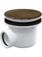 Alcaplast - Zuhanyszifon bronz-antic A49ANTIC - Fürdőszoba -