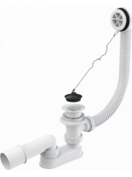 Alcaplast - Kádszifon fehér A502 - Fürdőszoba - Szifonok & L