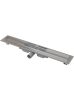 Alcaplast Low - Zuhanyfolyóka 1050mm, vízszintes lefolyóval