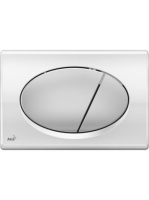 Alcaplast Nyomólap króm-fényes/matt M73 - Fürdőszoba - Nyomó