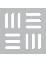 Alcaplast - Rozsdamentes rács padlóösszefolyókhoz MPV011 - F