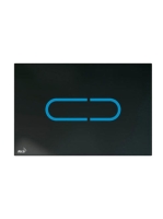 Alcaplast Érintés nélküli nyomólap üveg-fekete NIGHT LIGHT-1