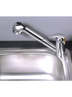 Aqualine KASIOPEA Mosogató csaptelep, kihúzható zuhannyal, 1