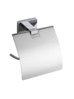 Aqualine Apollo WC papír tartó fedéllel, króm 1416-20 - Fürd