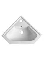 Aqualine Sarokmosdó, kerámia, 41x41 cm, 1601-40 - Fürdőszoba