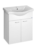 Aqualine KERAMIA FRESH Mosdótartó szekrény, fehér, 50063A -