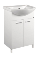 Aqualine ZOJA mosdótartó szekrény 50,5x74x30 cm, fehér, 5105