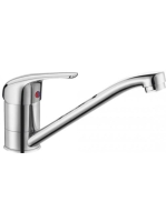 Aqualine 40 egykaros mosogató csaptelep, króm 52133 - Konyha