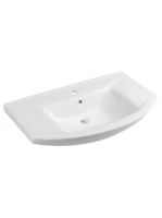 Aqualine Zero kerámia mosdó 86x50 cm, fehér 6085 - Fürdőszob