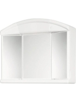 Aqualine Salva tükrös szekrény, fehér, 671232 - Fürdőszoba -