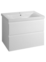 Aqualine Altair fiókos mosdószekrény 77,5x60x45,3 cm fehér A