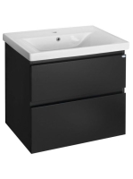 Aqualine Altair két fiókos alsószekrény 77,5x45x60 cm, mosdó