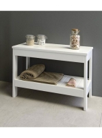 Aqualine ETIDE polcos állvány, alacsony 61x45x36 cm, matt fe