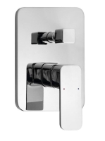 Aqualine Factor falbaépíthető 2 irányú zuhanycsaptelep, króm