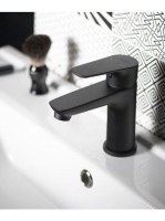 Aqualine LOTTA LT602B mosdó csaptelep , matt fekete - Fürdős