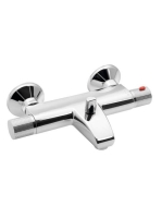 Aqualine Action termosztátos kádcsaptelep króm MB106 - Fürdő