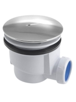 Aqualine zuhanytálca szifon, ABS, króm PF408 - Fürdőszoba -