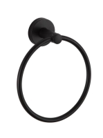 Aqualine Samba törölközőtartó, fekete SB206 - Fürdőszoba - F