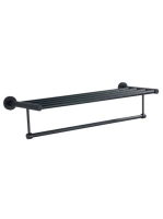 Aqualine Samba falra szerelhető törölközőtartó polc 62,5 cm,