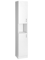 Aqualine Simplex Eco 2 ajtós állószekrény 30x180x30 matt feh