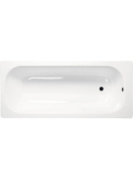 Aqualine acéllemezkád 140x70 cm tartóláb nélkül, fehér V140x