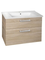 Aqualine Vega 2 fiókos mosdótartó szekrény 82x67,6x43,6 cm,