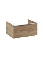 Arezzo design Monterey alsószekrény 1 fiókkal 60x45 cm, szifonkivágás nélkül, canela tölgy AR-167256