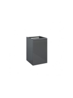 Arezzo design Monterey oldalszekrény szennyeskosárral 40 cm, magasfényű antracit AR-167310