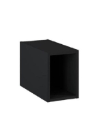 Arezzo design Monterey Slim 20 polcos elem, matt fekete AR-168115