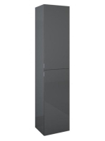 Arezzo design univerzális állószekrény 40x180 cm, magasfényű antracit AR-168314