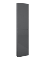 Arezzo design univerzális állószekrény 40x180 cm, magasfényű antracit AR-168327