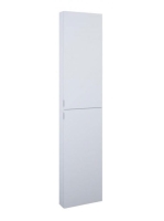 Arezzo design univerzális állószekrény 40x180 cm, matt szürke AR-168329