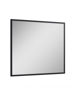 Arezzo design keretes tükör 90x80 cm, fekete AR-168410