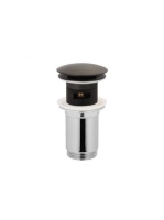 Arezzo design click-clack lefolyó, fekete AR-726B