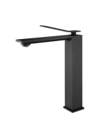 Arezzo design Rockfield magasított mosdócsaptelep, fekete AR-9902BL