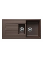 Blanco Zia 6 S Silgránit két medencés mosogató szűrőkosárral